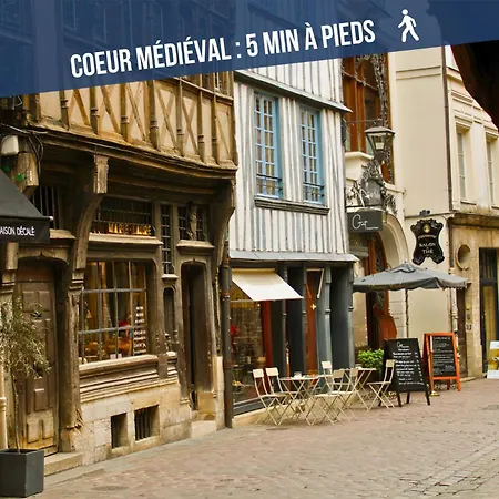 L'aurore Berbere, Hypercentre De Rouen, Au Calme Daire Rouen