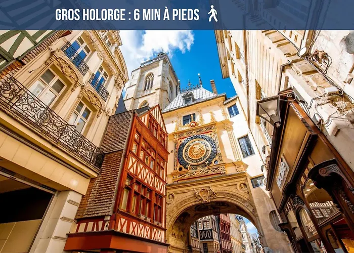 L'aurore Berbere, Hypercentre De Rouen, Au Calme Διαμέρισμα *