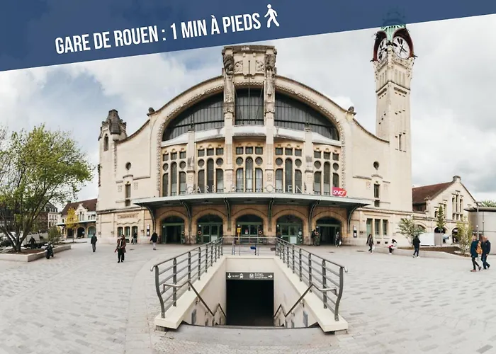 Διαμέρισμα L'aurore Berbere, Hypercentre De Rouen, Au Calme